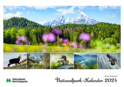 Nationalpark Berchtesgaden Kalender 2024 von Hildebrandt,  Marika