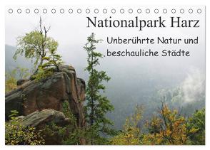 Nationalpark Harz Unberührte Natur und beschauliche Städte (Tischkalender 2024 DIN A5 quer), CALVENDO Monatskalender von Fröhlich,  Klaus