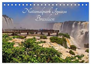Nationalpark Iguaçu Brasilien (Tischkalender 2024 DIN A5 quer), CALVENDO Monatskalender von Polok,  M.