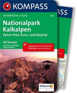 KOMPASS Wanderführer Nationalpark Kalkalpen – Pyhrn-Priel, Enns- und Steyrtal von Sieghartsleitner,  Franz und Philipp