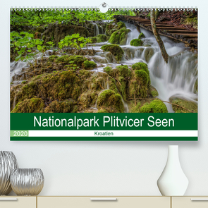 Nationalpark Plitvicer Seen (Premium, hochwertiger DIN A2 Wandkalender 2020, Kunstdruck in Hochglanz) von Eschrich -HeschFoto,  Heiko