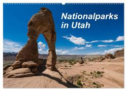 Nationalparks in Utah (Wandkalender 2024 DIN A2 quer), CALVENDO Monatskalender von Hitzbleck,  Rolf