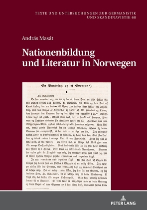 Nationenbildung und Literatur in Norwegen von Masát,  András