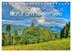 Natur am Tegernsee (Tischkalender 2024 DIN A5 quer), CALVENDO Monatskalender von Wittstock,  Ralf