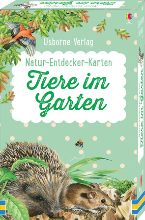 Natur-Entdecker-Karten: Tiere im Garten von Boyer,  Trevor, Tudhope,  Simon