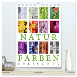 Natur Farben Dreiklang (hochwertiger Premium Wandkalender 2024 DIN A2 hoch), Kunstdruck in Hochglanz von Cross,  Martina