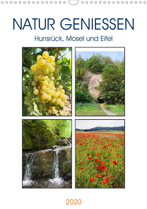 Natur genießen – Hunsrück, Mosel und Eifel (Wandkalender 2020 DIN A3 hoch) von Frost,  Anja