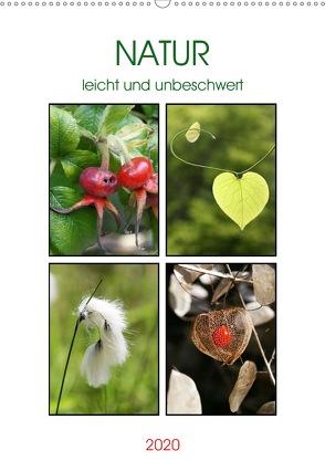 Natur leicht und unbeschwert (Wandkalender 2020 DIN A2 hoch) von Kruse,  Gisela