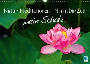 Natur-Meditationen – Nimm Dir Zeit mein Schatz (Wandkalender 2018 DIN A3 quer) von CALVENDO