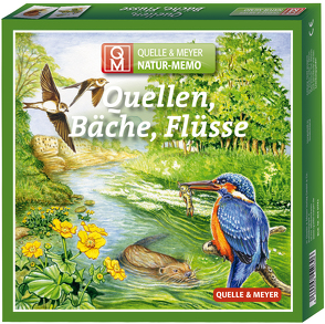 Natur-Memo „Quellen, Bäche, Flüsse“ von Quelle & Meyer Verlag GmbH