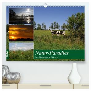 Natur-Paradies Mecklenburgische Schweiz (hochwertiger Premium Wandkalender 2024 DIN A2 quer), Kunstdruck in Hochglanz von Katharina Tessnow,  Antonia