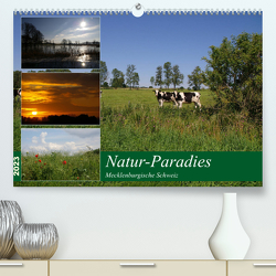 Natur-Paradies Mecklenburgische Schweiz (Premium, hochwertiger DIN A2 Wandkalender 2023, Kunstdruck in Hochglanz) von Katharina Tessnow,  Antonia