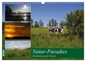 Natur-Paradies Mecklenburgische Schweiz (Wandkalender 2024 DIN A3 quer), CALVENDO Monatskalender von Katharina Tessnow,  Antonia