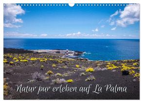 Natur pur erleben auf La Palma (Wandkalender 2024 DIN A3 quer), CALVENDO Monatskalender von Malms,  Emel