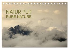 NATUR PUR – PURE NATURE (Tischkalender 2024 DIN A5 quer), CALVENDO Monatskalender von Pohl,  Roman