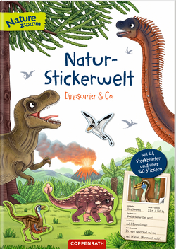 Natur-Stickerwelt – Dinosaurier & Co. von Warnecke,  Ruby Anna