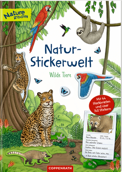 Natur-Stickerwelt – Wilde Tiere von Warnecke,  Ruby Anna