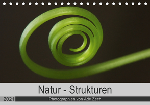 Natur – Strukturen (Tischkalender 2021 DIN A5 quer) von Zech,  Ade