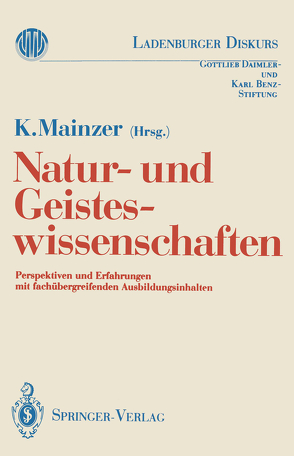 Natur-und Geisteswissenschaften von Mainzer,  K.