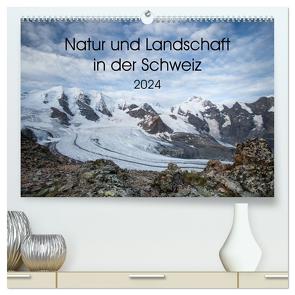 Natur und Landschaft in der Schweiz (hochwertiger Premium Wandkalender 2024 DIN A2 quer), Kunstdruck in Hochglanz von Utelli,  Anna-Barbara