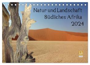 Natur und Landschaft. Südliches Afrika 2024 (Tischkalender 2024 DIN A5 quer), CALVENDO Monatskalender von Jürgens,  Marlen