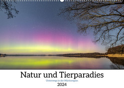 Natur und Tierparadies (Wandkalender 2024 DIN A2 quer), CALVENDO Monatskalender von Pretzel,  André
