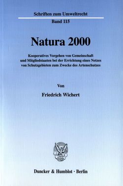 Natura 2000. von Wichert,  Friedrich