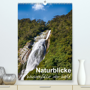 Naturblicke – Wasserfälle der Welt (Premium, hochwertiger DIN A2 Wandkalender 2021, Kunstdruck in Hochglanz) von Roessler,  Fabian