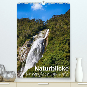 Naturblicke – Wasserfälle der Welt (Premium, hochwertiger DIN A2 Wandkalender 2022, Kunstdruck in Hochglanz) von Roessler,  Fabian