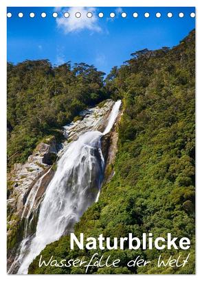 Naturblicke – Wasserfälle der Welt (Tischkalender 2024 DIN A5 hoch), CALVENDO Monatskalender von Roessler,  Fabian