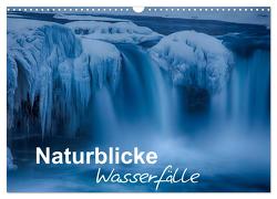 Naturblicke – Wasserfälle (Wandkalender 2024 DIN A3 quer), CALVENDO Monatskalender von Roessler,  Fabian