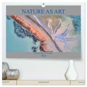 Nature as Art – Tongruben von oben (hochwertiger Premium Wandkalender 2024 DIN A2 quer), Kunstdruck in Hochglanz von Bundrück,  Peter