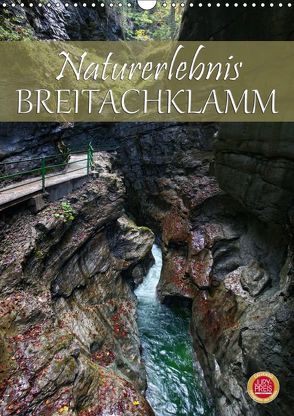 Naturerlebnis Breitachklamm (Wandkalender 2018 DIN A3 hoch) von Cross,  Martina