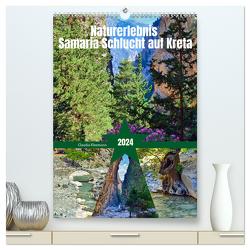 Naturerlebnis Samaria Schlucht auf Kreta (hochwertiger Premium Wandkalender 2024 DIN A2 hoch), Kunstdruck in Hochglanz von Kleemann,  Claudia