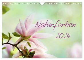 Naturfarben (Wandkalender 2024 DIN A4 quer), CALVENDO Monatskalender von Schwarz,  Nailia