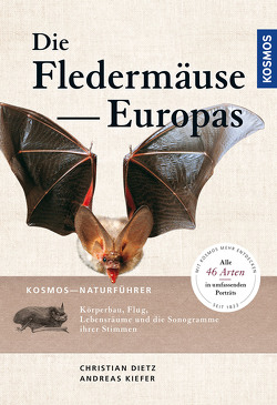 Naturführer Fledermäuse Europas von Dietz,  Christian, Kiefer,  Andreas