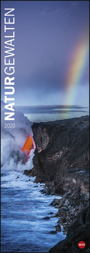 Naturgewalten Vertical Kalender 2020 von Heye
