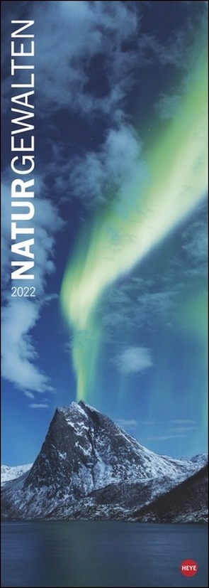 Naturgewalten Vertical Kalender 2022 von Heye