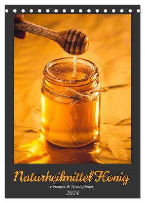 Naturheilmittel Honig – Kalender & Terminplaner (Tischkalender 2024 DIN A5 hoch), CALVENDO Monatskalender von Publishing,  MD