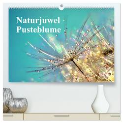 Naturjuwel Pusteblume (hochwertiger Premium Wandkalender 2024 DIN A2 quer), Kunstdruck in Hochglanz von Delgado,  Julia