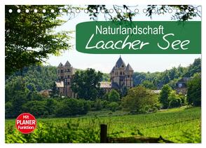 Naturlandschaft Laacher See (Tischkalender 2024 DIN A5 quer), CALVENDO Monatskalender von Frost,  Anja