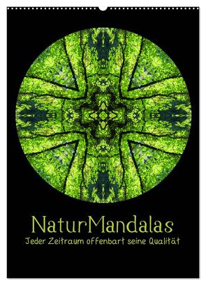 NaturMandalas – Jeder Zeitraum offenbart seine Qualität (Wandkalender 2024 DIN A2 hoch), CALVENDO Monatskalender von OylesArt,  OylesArt