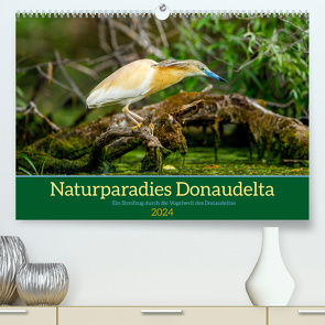 Naturparadies Donaudelta (hochwertiger Premium Wandkalender 2024 DIN A2 quer), Kunstdruck in Hochglanz von Brack,  Roland