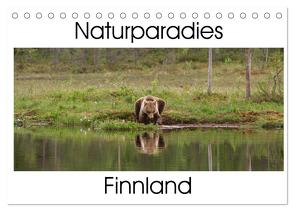 Naturparadies Finnland (Tischkalender 2024 DIN A5 quer), CALVENDO Monatskalender von Maurer,  Marion