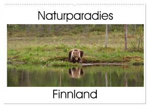 Naturparadies Finnland (Wandkalender 2024 DIN A2 quer), CALVENDO Monatskalender von Maurer,  Marion