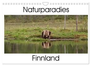 Naturparadies Finnland (Wandkalender 2024 DIN A4 quer), CALVENDO Monatskalender von Maurer,  Marion