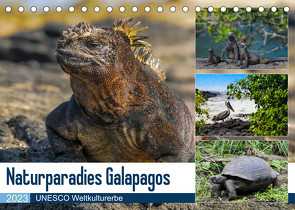 Naturparadies Galapagos – UNESCO Weltkulturerbe (Tischkalender 2023 DIN A5 quer) von Photo4emotion.com