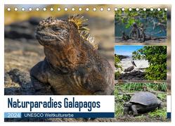 Naturparadies Galapagos – UNESCO Weltkulturerbe (Tischkalender 2024 DIN A5 quer), CALVENDO Monatskalender von Photo4emotion.com,  Photo4emotion.com