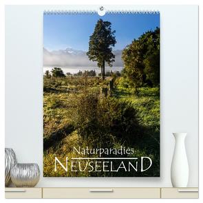 Naturparadies Neuseeland (hochwertiger Premium Wandkalender 2024 DIN A2 hoch), Kunstdruck in Hochglanz von Möller,  Werner