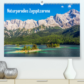Naturparadies Zugspitzarena (Premium, hochwertiger DIN A2 Wandkalender 2023, Kunstdruck in Hochglanz) von Ferrari,  Sascha